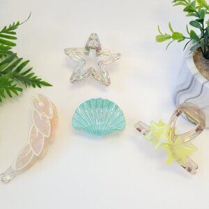 ✨Bundle 4 PCS | NEW Assorted Hair Clips| Cute Claw Clips | Everyday Accessories✨